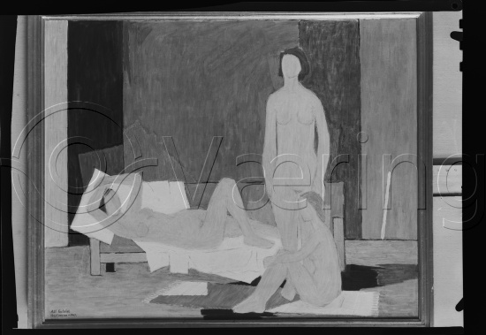 Glassplate og negativ film