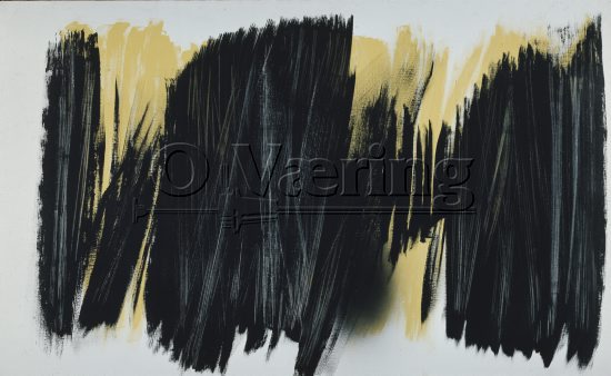 Artist: Hans Hartung (1904-1989) German-French painter/
Dimensions: 
Photocredit: O.Væring/Artist/
Digital Size: High-res TIFF and JPG/