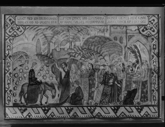 Glassplate og negativ film