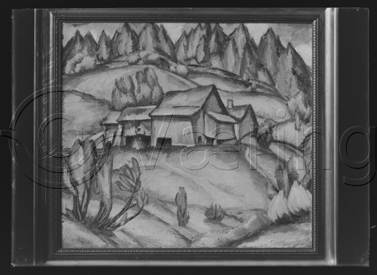 Glassplate og negativ film