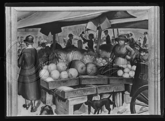 Glassplate og negativ film