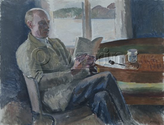 Jean Heiberg (1884-1976)
Size: 89x117 cm
Location: Museum
Photo: O.Væring
