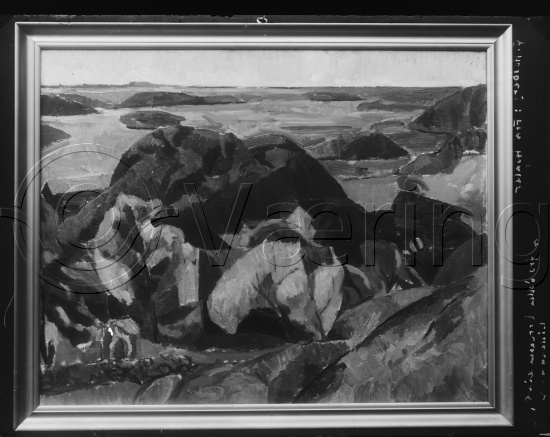 Glassplate og negativ film