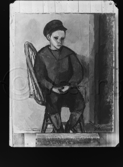 Glassplate og negativ film