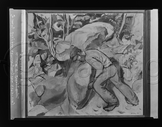 Glassplate og negativ film