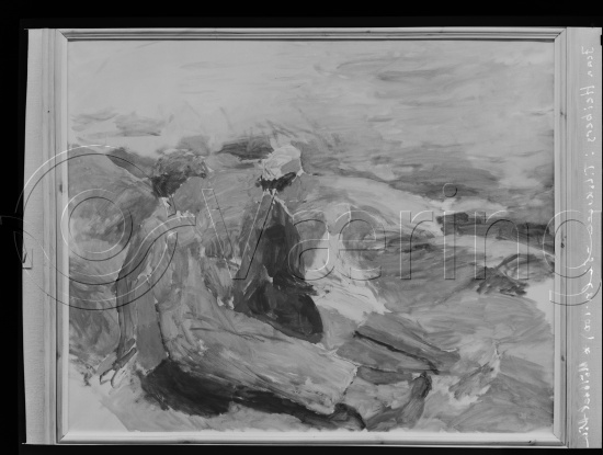 Glassplate og negativ film