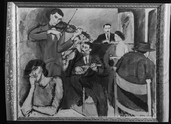 Glassplate og negativ film