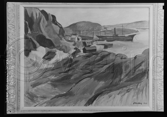 Glassplate og negativ film