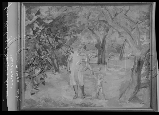 Glassplate og negativ film