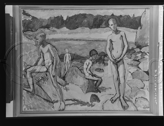 Glassplate og negativ film