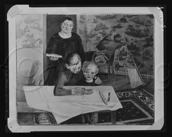 Glassplate og negativ film