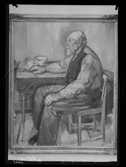 Glassplate og negativ film