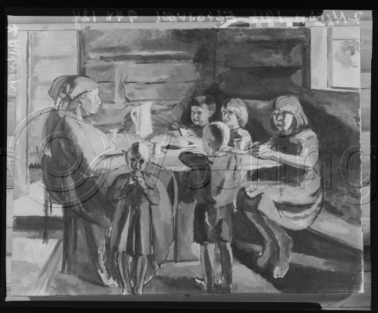 Glassplate og negativ film