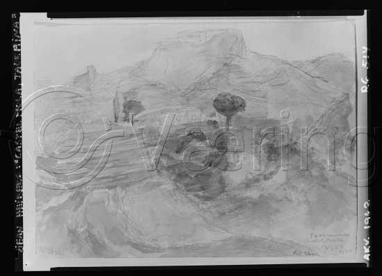 Glassplate og negativ film