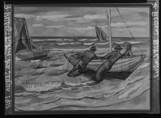 Glassplate og negativ film