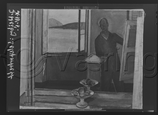 Glassplate og negativ film