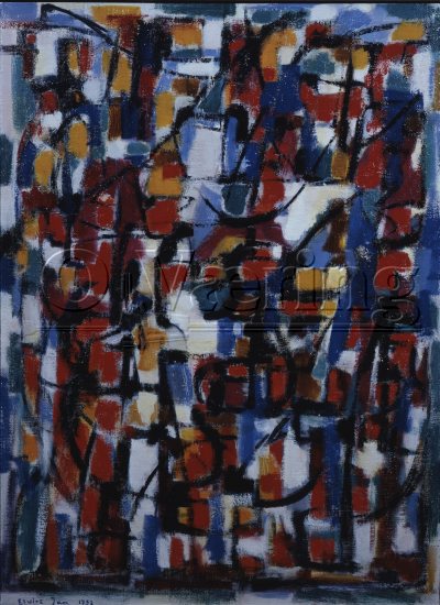 Artist: Elvire Jan (1904-1996) French painter/
Dimensions: 
Photocredit: O.Væring/Artist/
Digital Size: High-res TIFF and JPG/