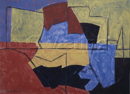 Artist: Serge Poliakoff (1900-1969 ) Russian born/French artist/
Dimensions: 
Photocredit: O.Væring/Artist/
Digital Size: High-res TIFF and JPG/
