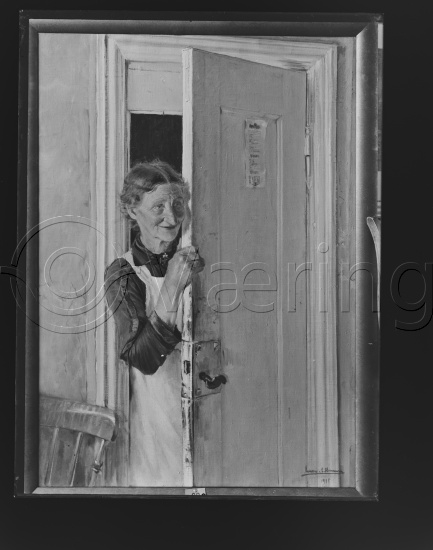 I fotoeske med tittel Hennum