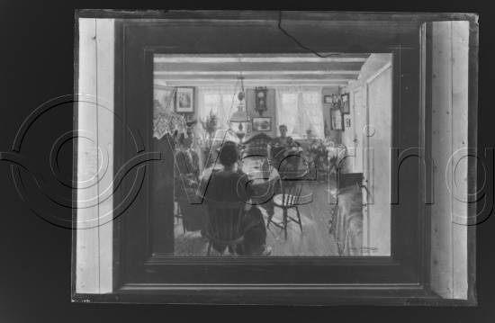 I fotoeske med tittel Hennum