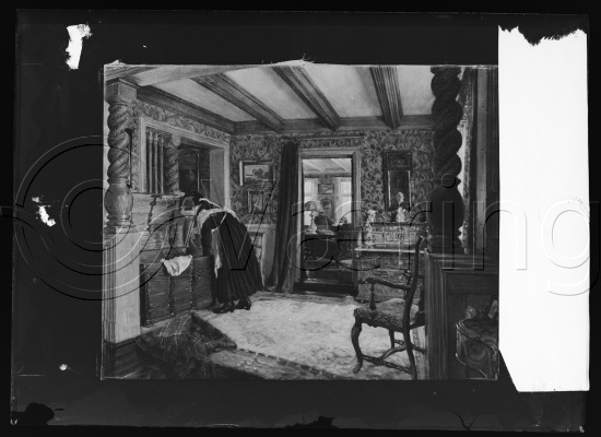 I fotoeske med tittel Hennum