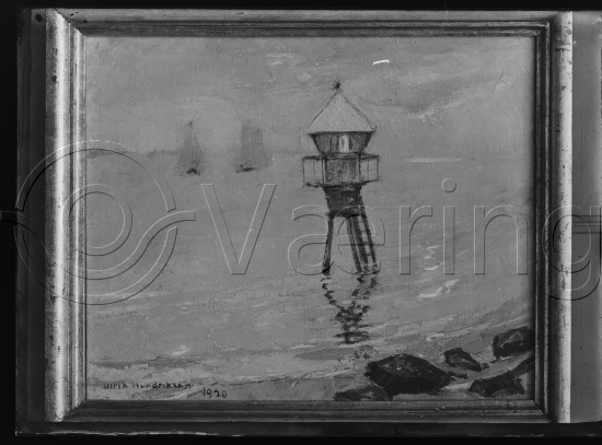 Glassplate og negativ film