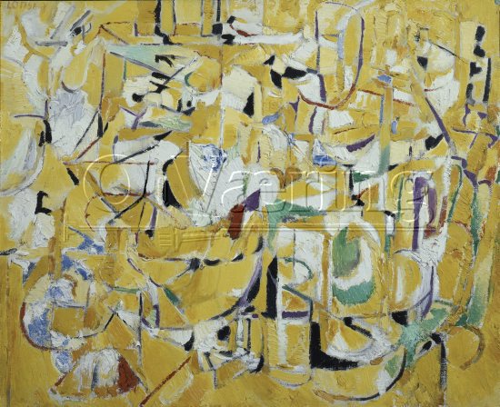 Artist: André Lanskoy (1902-1976) Russian painter/
Dimensions: 73x61 cm/
Photocredit: O.Væring/Artist/
Digital Size: High-res TIFF and JPG/