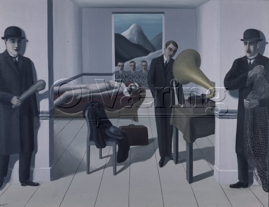Artist: Rene Magritte (1898-1967 ) Belgian artist/
Dimensions: 150x195 cm/
Photocredit: O.Væring/Artist/
Digital Size: High-res TIFF and JPG/