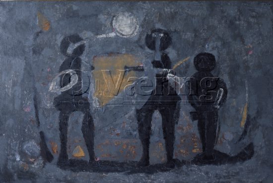 Artist: Rufino Tamayo (1899-1991) Mexican painter/ 
Dimensions: 130x194 cm/
Photocredit: O.Væring/Artist/
Digital Size: High-res TIFF and JPG/