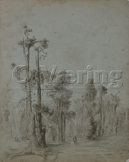 Lars Hertervig (1830-1902), 
Size: 20.3 x 16.3 cm
Location: Private
Photo: O.Vaering