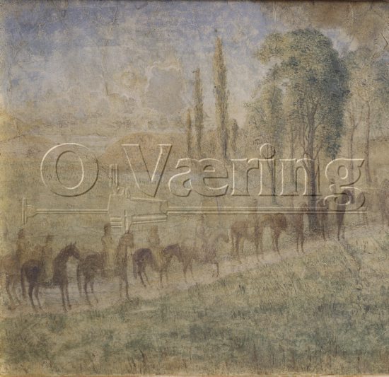 Lars Hertervig (1830-1902), 
Size: 26x28 cm
Location: Private
Photo: O.Vaering