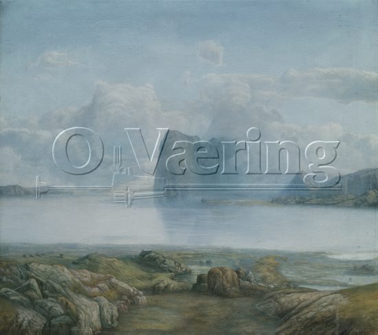 Lars Hertervig (1830-1902), 
Size: 61.5x69.5 cm
Location: Private
Photo: O.Vaering