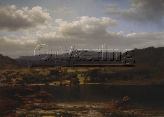 Lars Hertervig (1830-1902), 
Size: 73x102 cm
Location: Museum
Photo: O.Vaering