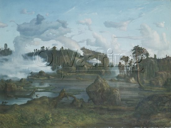 Lars Hertervig (1830-1902), 
Size: 40x55 cm
Location: Museum
Photo: O.Vaering