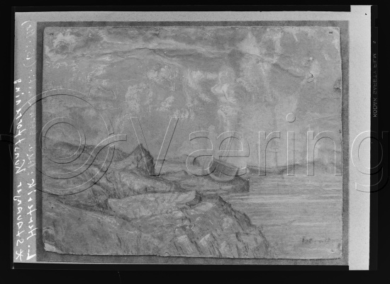 Glassplate og negativ film