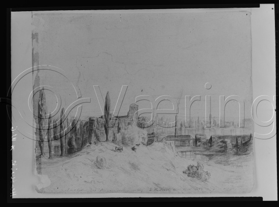 Glassplate og negativ film
