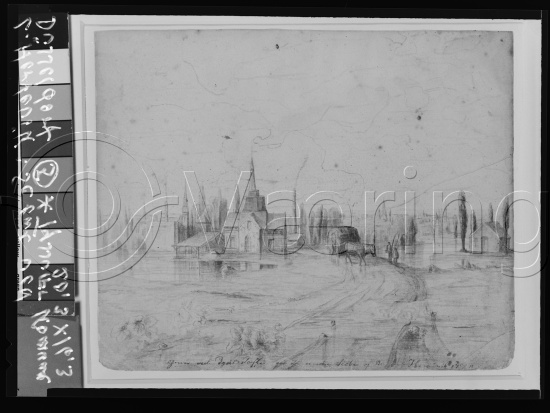 Glassplate og negativ film