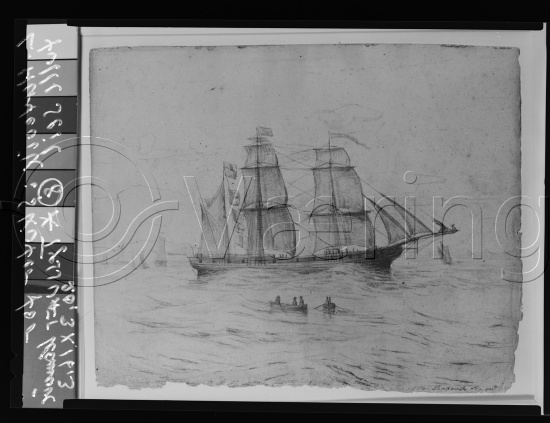 Glassplate og negativ film