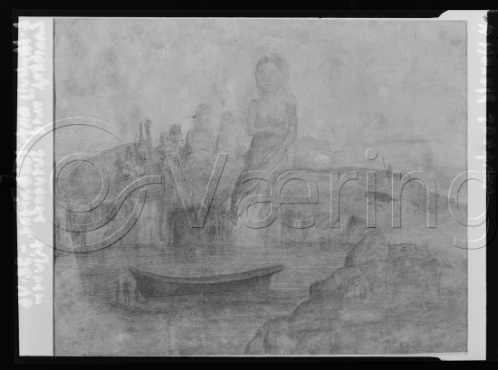 Glassplate og negativ film