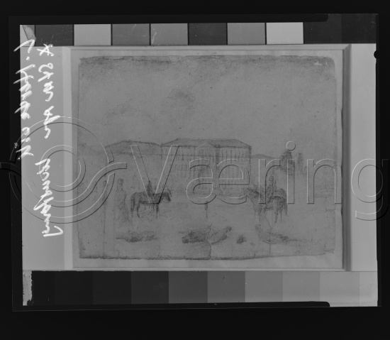 Glassplate og negativ film