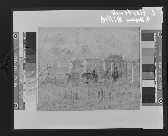 Glassplate og negativ film