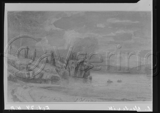 Glassplate og negativ film