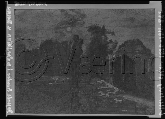 Glassplate og negativ film