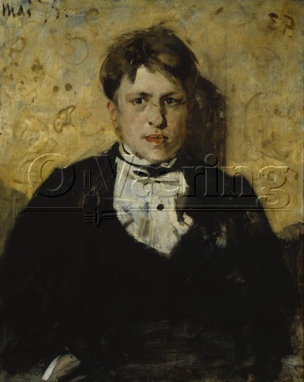 Eilif Peterssen  (1852-1928), 
Size: 72x58 cm, 
Location: Museum,
Photo: O.Vaering, 