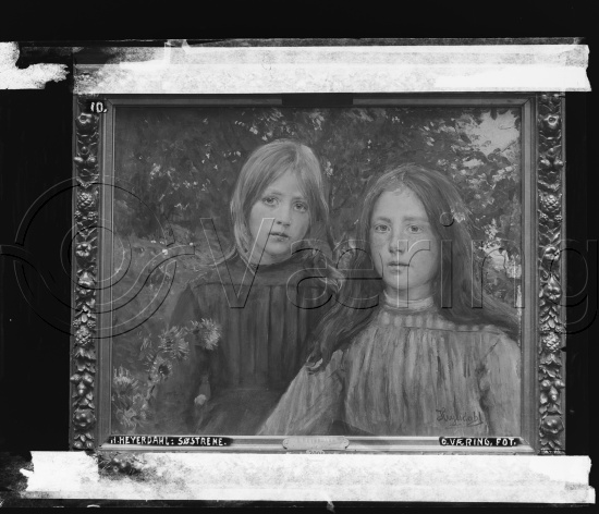 Glassplate og negativ film