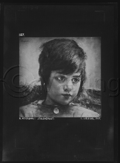 Glassplate og negativ film