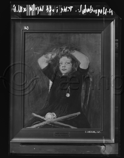 Glassplate og negativ film