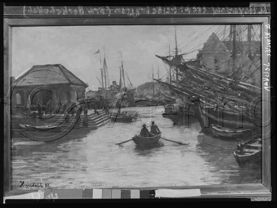 Glassplate negativ og negativ bladfilm