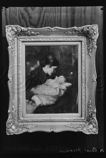 Glassplate negativ og negativ bladfilm