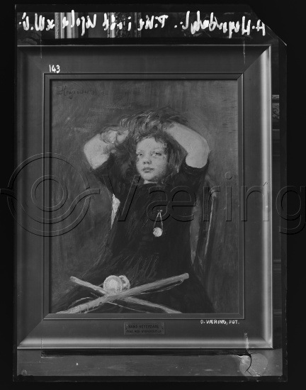 Glassplate negativ og negativ bladfilm